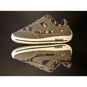 Panam‎ de Mexico Kids Classic Camo Tennis Shoe Sneaker Little Boys Size 11 US